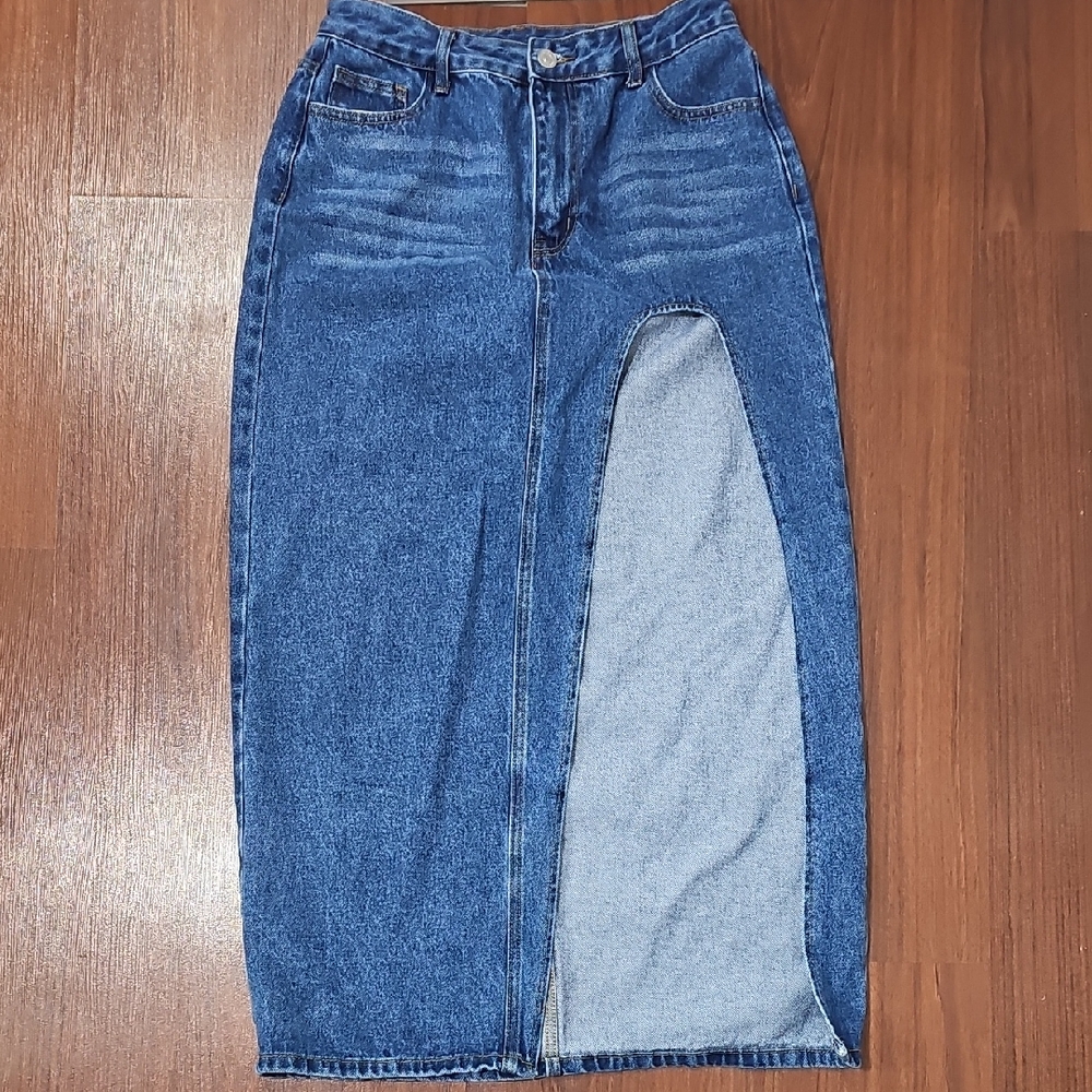 SHEIN Blue Denim Apparel